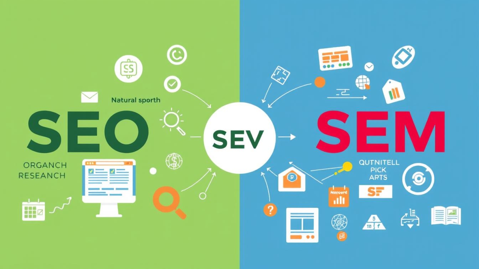 SEO срещу SEM