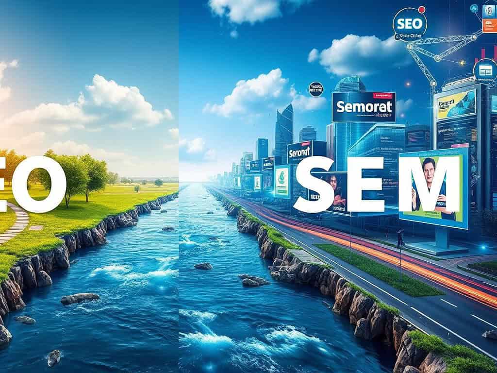 разлика между SEO и SEM